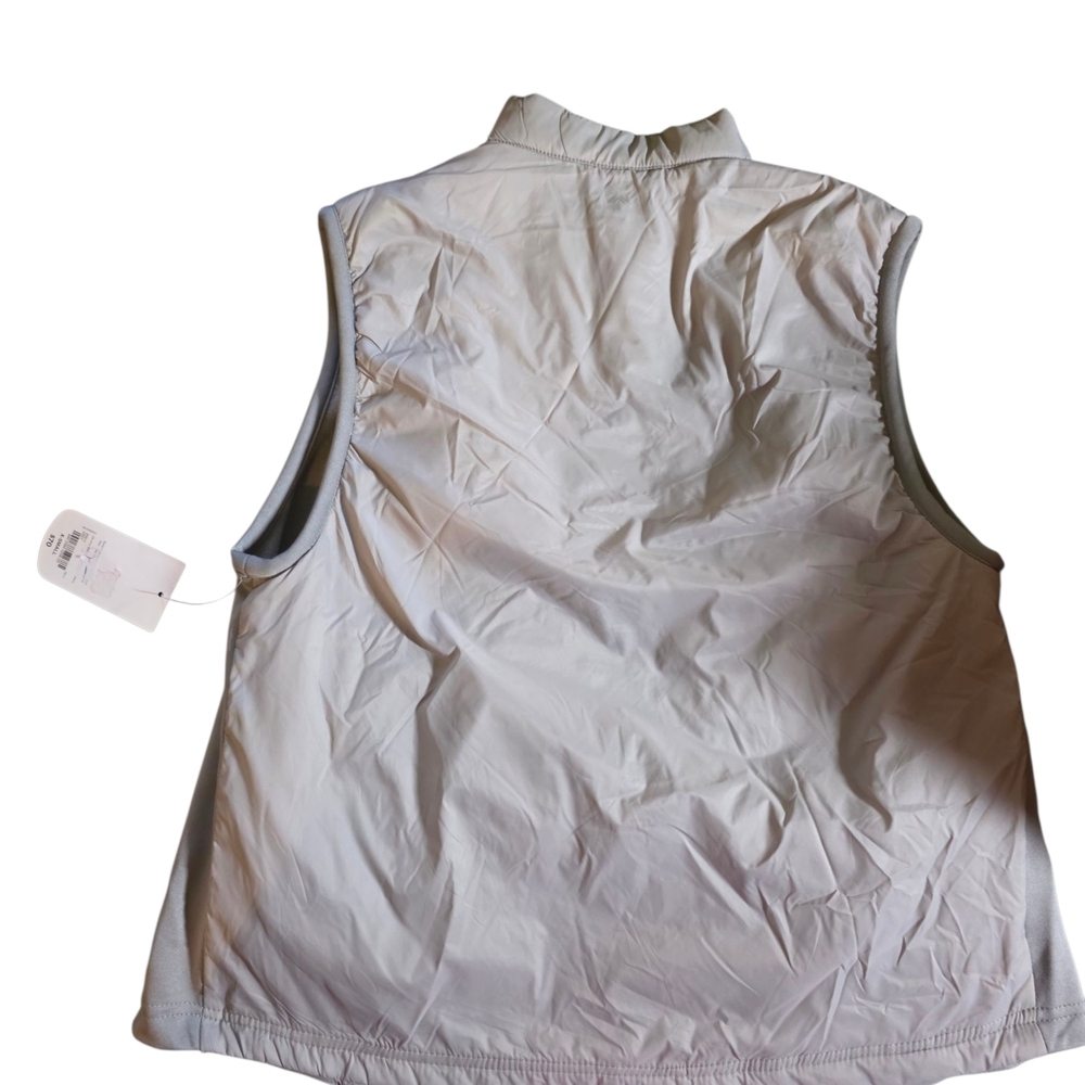 Xersion Women's Light Gray Quilted Vest X-Small - Picture 3 of 5